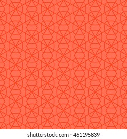 Seamless geometric outline pattern