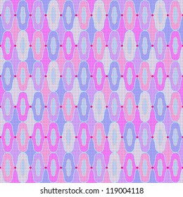 Seamless Geometric Pastel Background