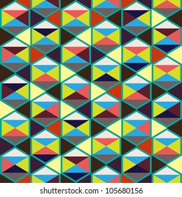 Seamless geometric pattern