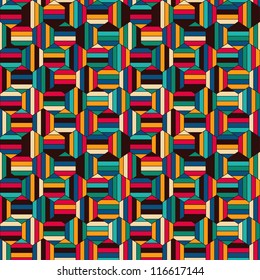 Seamless geometric pattern
