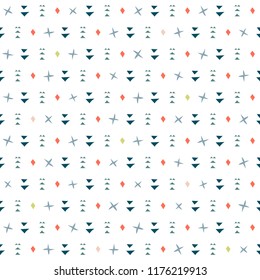 Seamless geometric pattern. 