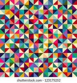 Seamless geometric pattern