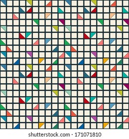 Seamless geometric pattern