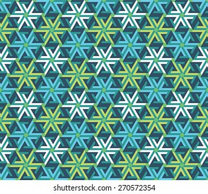 Seamless geometric pattern.