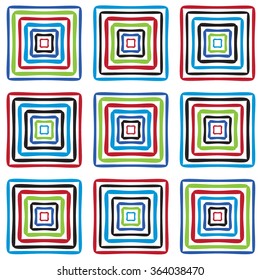seamless geometric pattern