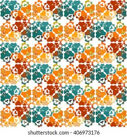 Seamless geometric pattern