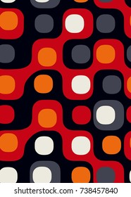 Seamless geometric pattern.