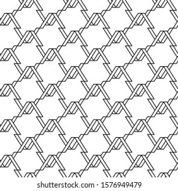 Seamless geometric pattern. Abstract background texture.