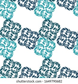 Seamless, geometric pattern. Abstract background. Vector illustration. Design for fabric, packaging, textile, paper, wallpaper, decorative printing, ceramics.