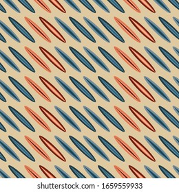 Seamless, geometric pattern. Abstract background. Vector illustration. Design for fabric, packaging, textile, paper, wallpaper, decorative printing, ceramics.