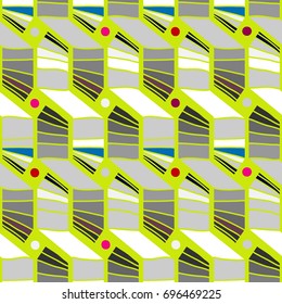 Seamless geometric pattern. Abstract background. Design for textile.