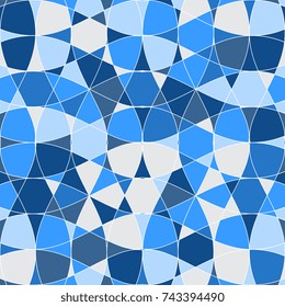 Seamless geometric pattern. Abstract background of geometric shapes. Geometric mosaic