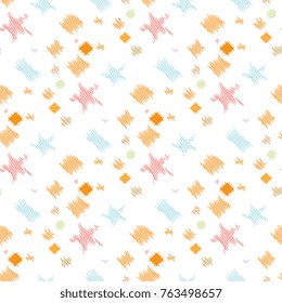 Seamless geometric pattern. Abstract background with geometric shapes. Template for your design. Cover design