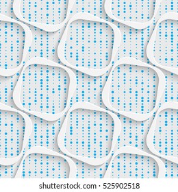 Patrón Geométrico sin Marea. Resumen Hermoso Fondo. Papel de escritorio simétrico moderno. 3.ᵉʳ Diseño De Cuadrados Decorativos. Textura de papel de ajuste