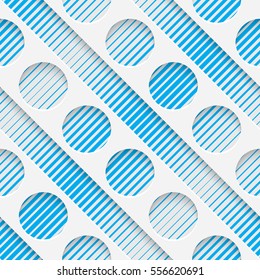 Seamless Geometric Pattern. Abstract Beautiful Background. Modern Symmetrical Wallpaper. 3d Decorative Design. Wrapping Paper Texture