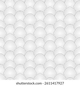 Seamless Geometric Pattern. Abstract black and white geometric background. EPS vector illustration