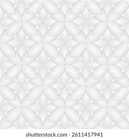 Seamless Geometric Pattern. Abstract black and white geometric background. EPS vector illustration