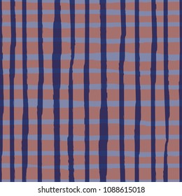 Seamless geometric pattern with abstract brush strokes. Modern stylish textured texture. Graphic design of Hipster. Vector Seamless Pattern. Texture fabric.