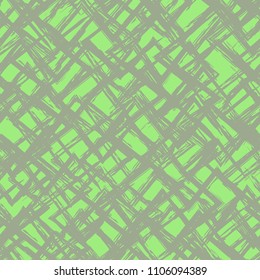 Seamless geometric pattern with abstract brush strokes. Modern stylish textured texture. Graphic design of Hipster. Vector Seamless Pattern. Texture fabric.