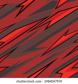 Seamless geometric pattern. Abstract camo. Racing background. Vinyl print and decal. Vector illustration