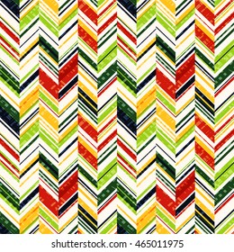 Seamless geometric pattern. Abstract chevron background. Vector illustration