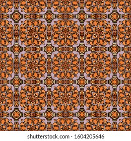 Seamless geometric pattern. Abstract color repeating texture. Bright unique ornament. Template for printing on Wallpaper, packaging, banners, invitations, business cards, fabric printing