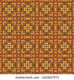Seamless geometric pattern. Abstract color repeating texture. Bright unique ornament. Template for printing on Wallpaper, packaging, banners, invitations, business cards, fabric printing