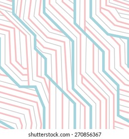 seamless geometric pattern, abstract digital design with stripes