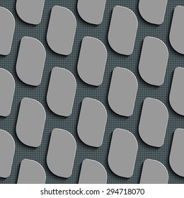 Seamless Geometric Pattern. Abstract Gray Background. Vector Regular Texture