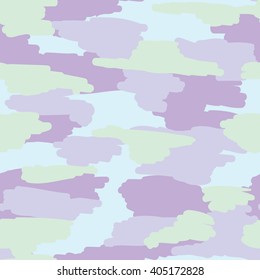 Seamless geometric pattern with abstract hand drawn camouflage 2