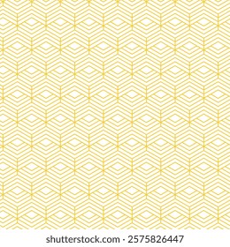 Seamless Geometric Pattern. Abstract Polygon Pattern. Gold Lines Pattern Design. Triangular lines Pattern Background.