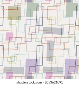 patrón geométrico sin fisuras con formas abstractas para texturas, textiles, banners y diseño creativo. Estilo plano.