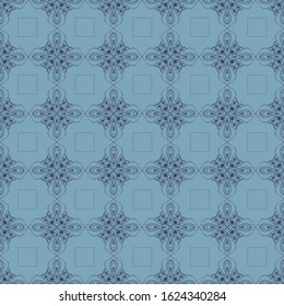 Seamless Geometric Pattern. Abstract texture designs can be used for backgrounds, motifs, textile, wallpapers, fabrics, gift wrapping, templates. Design Paper For Scrapbook. Vector.