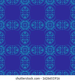 Seamless Geometric Pattern. Abstract texture designs can be used for backgrounds, motifs, textile, wallpapers, fabrics, gift wrapping, templates. Design Paper For Scrapbook. Vector.