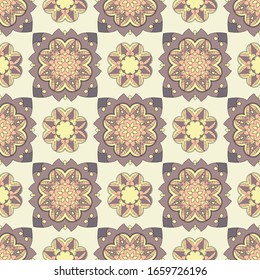 Seamless Geometric Pattern. Abstract texture designs can be used for backgrounds, motifs, textile, wallpapers, fabrics, gift wrapping, templates. Design Paper For Scrapbook. Vector.
