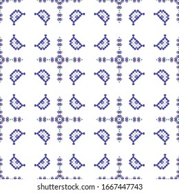 Seamless Geometric Pattern. Abstract texture designs can be used for backgrounds, motifs, textile, wallpapers, fabrics, gift wrapping, templates. Design Paper For Scrapbook. Vector.
