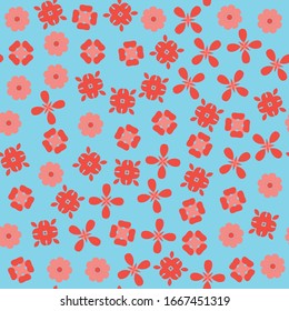 Seamless Geometric Pattern. Abstract texture designs can be used for backgrounds, motifs, textile, wallpapers, fabrics, gift wrapping, templates. Design Paper For Scrapbook. Vector.