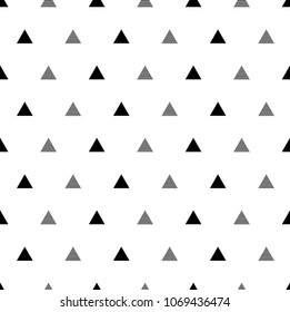 Seamless geometric pattern. Abstract triangle geometrical background. Vector illustration.