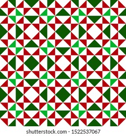 Seamless geometric pattern. Abstract triangles background Vector illustration