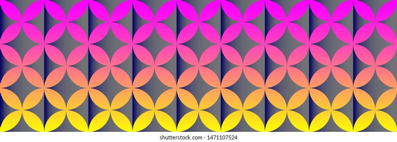 seamless geometric pattern. abstract vector gradient wallpaper