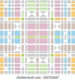 Seamless Geometric Pattern. Abstract vector background. Decorative tribal ethnic ornament