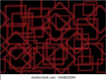 Seamless geometric pattern. Abstract wallpaper in vector. Eps10