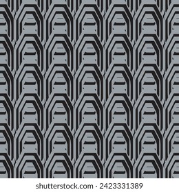 seamless geometric pattern with ancient and medieval patterns