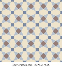Seamless geometric pattern with Arabian and Islamic style