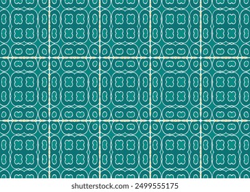 seamless geometric pattern in Arabian style