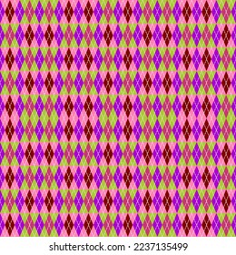 seamless geometric pattern with argyle 