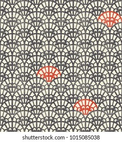 Seamless geometric pattern in art deco style. Retro style texture. Islam, Arabic, Indian, ottoman motif. Vector illustration