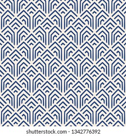 Seamless geometric pattern in art deco style. Hand drawn stripes. Design in art deco style for ceramic tile, wallpaper, linoleum, textile, web page background