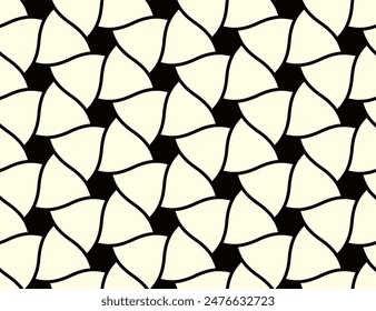 Seamless Geometric pattern. Artistic interlocking vector of Geometry art repeating patterns.