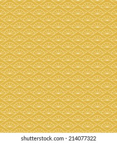 Seamless geometric pattern in Asian style 